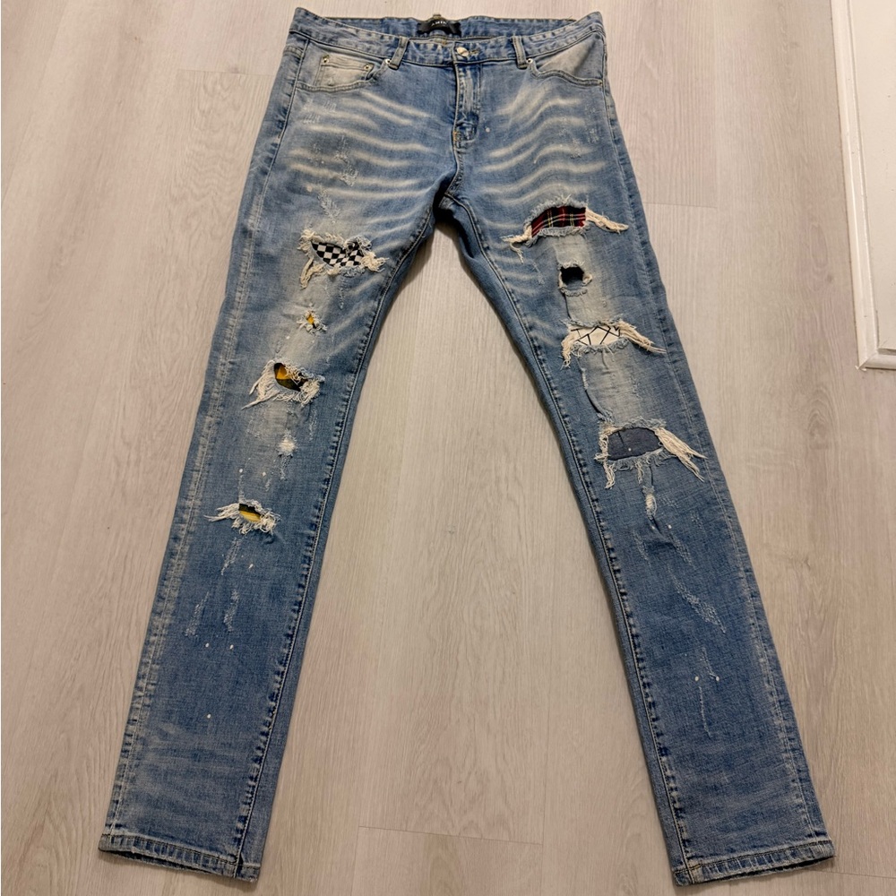 Amiri blue denim jeans size 34